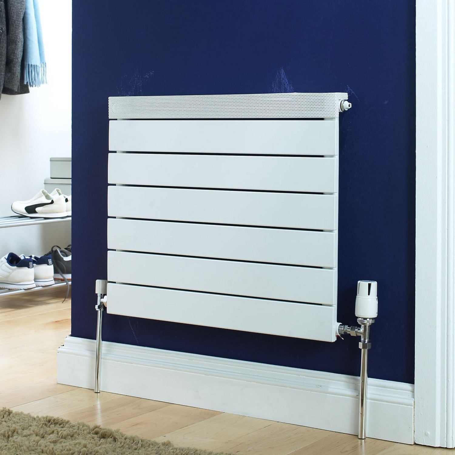 Kleine Heizkörper Toiletten Paneelheizkörper austauschen 650 x 600 mm