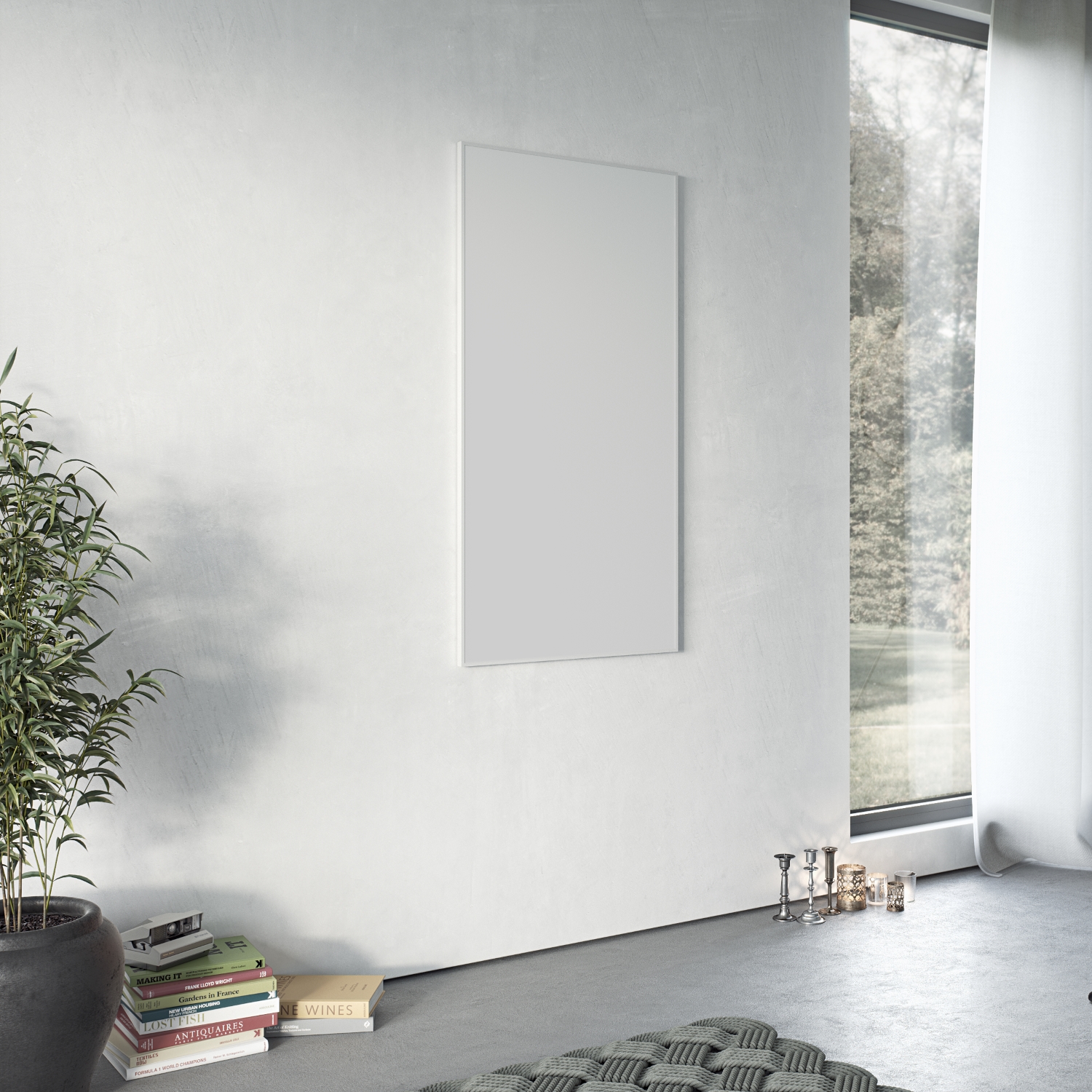 Heizstrahler Flachheizkörper Infrarotheizung Heizwand Aluminium Paneel